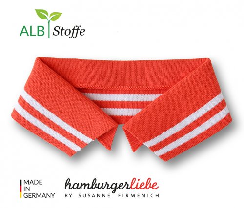 Bio Polokragen - Gr. M - College Col. 09 - Polo me - Hamburger Liebe
